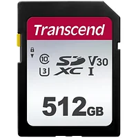 Transcend 300S UHS-I SDXC флеш (flash) карты (TS512GSDC300S)