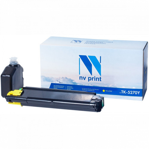 NV Print NV-TK-5270 Yellow лазерный картридж (NV-TK5270Y) - фото 1 - id-p102141686