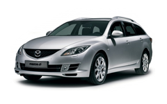 Переходные рамки на Mazda 6 II (GH) ГАЛОГЕН дорестайл и рестайл (2007-2012);