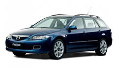 Переходные рамки на Mazda 6 I (GG) (2002-2008) Hella 3  R
