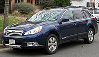 Переходные рамки для Subaru Outback 2012 на Hella 3/3R