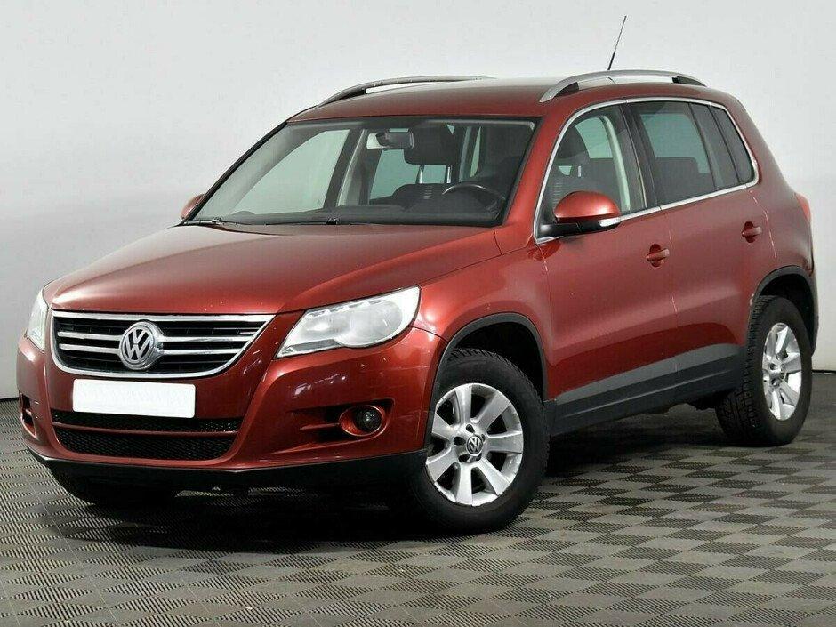 Переходные рамки на Volkswagen Tiguan (2010-2012) AFS - фото 1 - id-p102149576