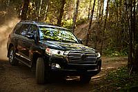 Переходные рамки на Toyota Land Cruiser 200 (2016-2018) Hella 3R