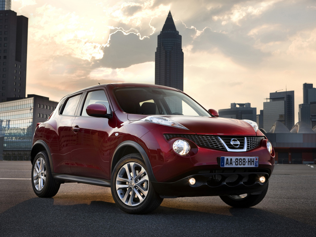 Комплект переходных рамок Nissan Juke I (YF15) рестайл (2014-2016)  Hella 3R