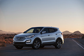 Переходные рамки на HYUNDAI Santa FE 2013-2016 БЕЗ AFS Hella 3/3R