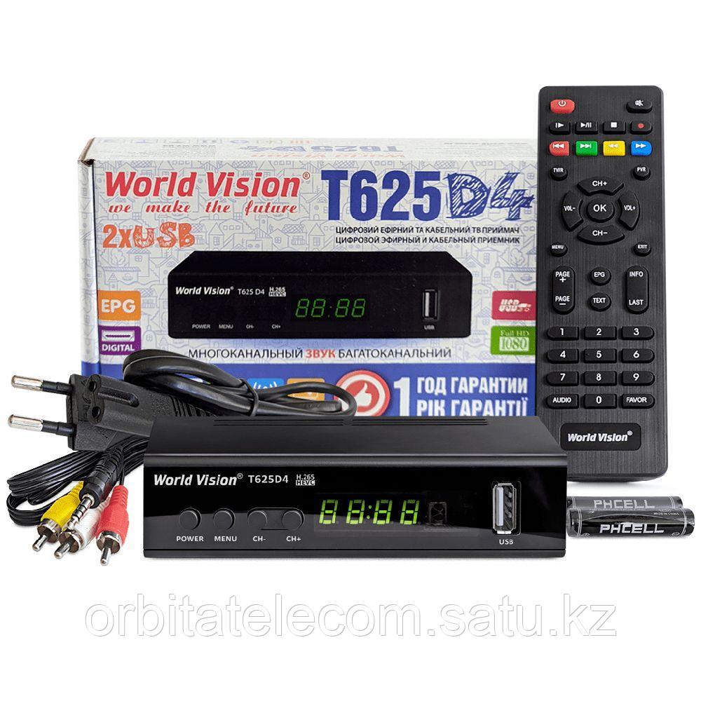 World Vision T624M3 HD - эфирный цифровой HD ресивер ТВ сигналов DVB-T/T2/C
