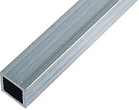 Алюминиевый профиль Н-образный Поверхность: серебро 25х8х25х1.5 L= 2