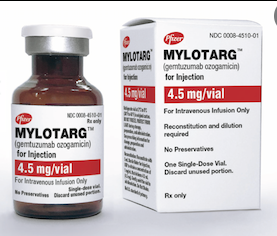 Милотарг (Гемтузумаб Озогамицин) | Mylotarg (Gemtuzumab Ozogamicin) 5 мг