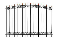 Металлический забор Вид: забор жалюзи Высота: 2000 Покрытие: полиэстер