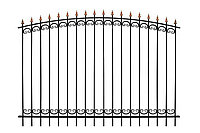Металлический забор Вид: Сетка Рабица