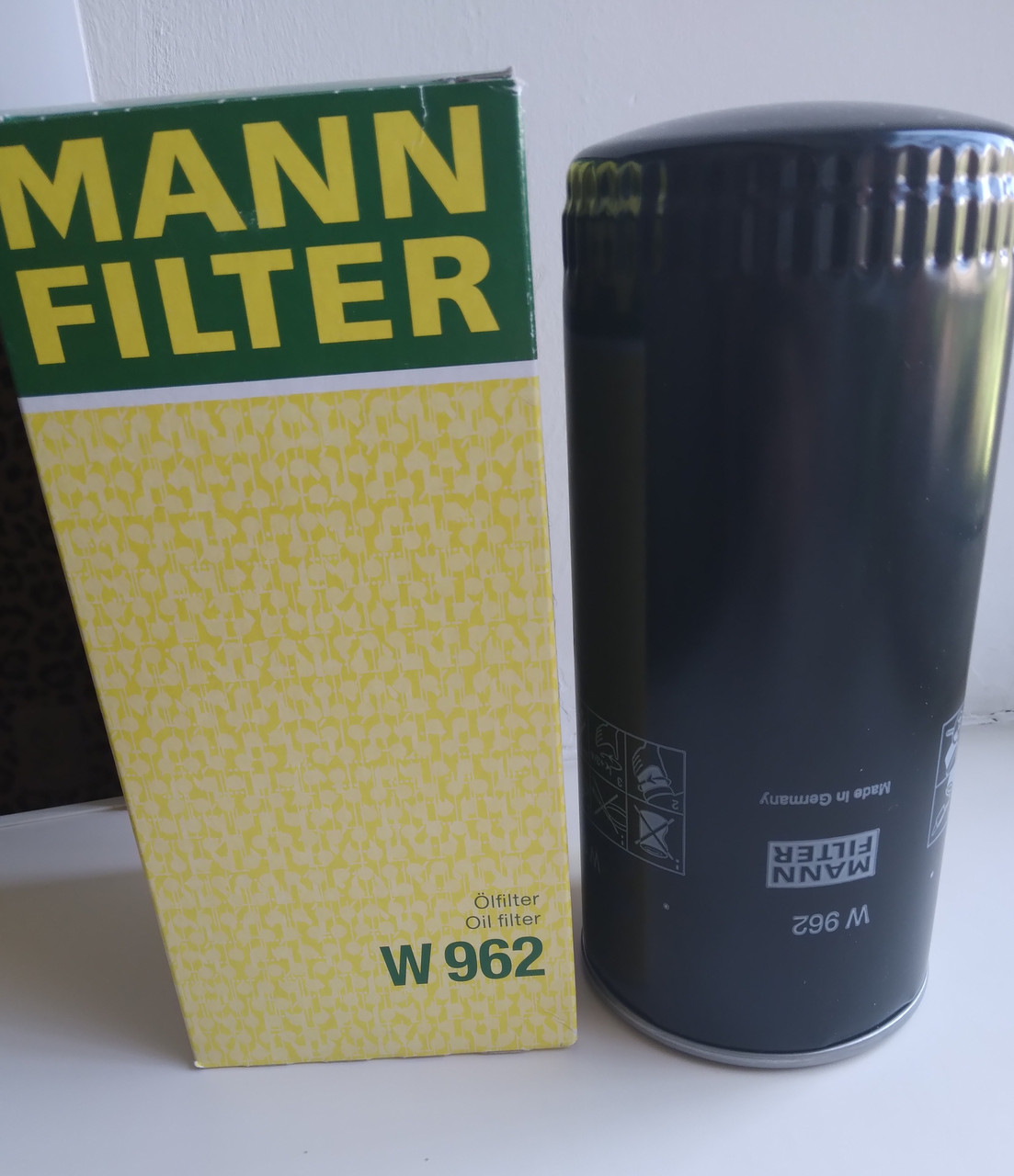 Фильтр масляный W962 Mann Filter - фото 1 - id-p59134505