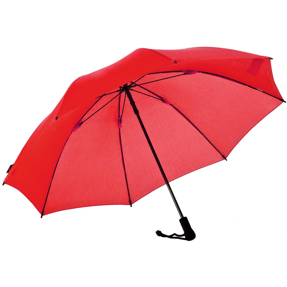 Лёгкий раскладной трекинговый зонт Swing Lightflex красный