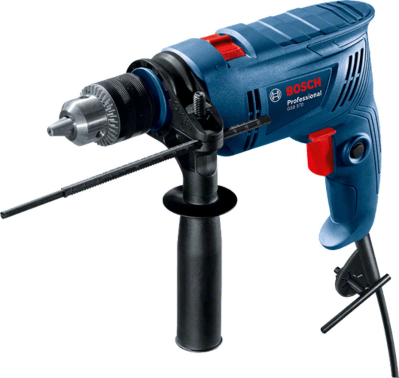 Дрель ударная Bosch GSB 570 06011B70R0