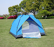 Палатка туристическая JJ-002 синяя, фото 2