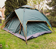 Палатка туристическая JJ-003 зелёная, фото 2