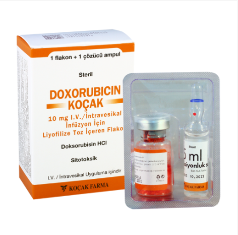 Доксорубицин Kocak (Доксорубицина гидрохлорид) | Doxorubicin Kocak  (Doxorubicin hydrochloride) 10 мг, 50 мг