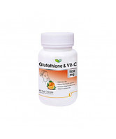 Глутатион +витамин С 500мг BIOTREX, при пигментных пятнах на лице и коже