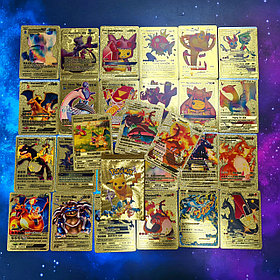 Коллекционные золотые карты Покемоны (реплика)