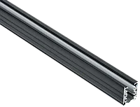 Шинопровод осветительный трехфазный 2м черный IEK