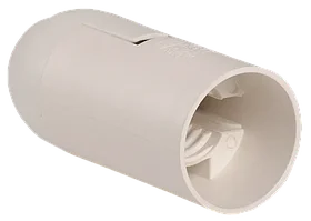 Патрон подвесной Ппл14-02-К02 пластик Е14 белый (индивидуальный пакет) IEK