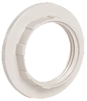 Кольцо абажурное КП14-К02 к патрону Е14 пластик белый (индивидуальный пакет) IEK