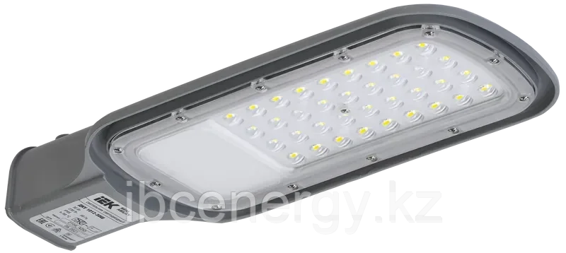 Светильник светодиодный ДКУ 1012-30Ш 5000К IP65 серый IEK