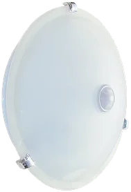 Светильник НПО3231Д 2х25 с датчиком движения белый IEK