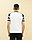 Мужская футболка «UM&H 80442415» белый, синий, фото 4