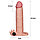 Интимная игрушка вибронасадка удлинитель на пенис + 6,5 см Vibrating Pleasure X-Tender, фото 2