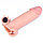 Интимная игрушка вибронасадка, удлинитель на пенис + 4,5см  Pleasure X-Tender Series, фото 5