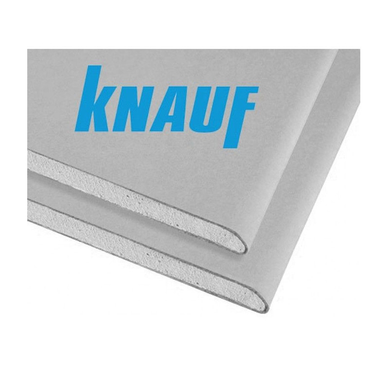 Гипсокартон стеновой ГКЛ «Knauf» , толщина 12,5 мм, размер 1200*2500 мм - фото 1 - id-p102214022