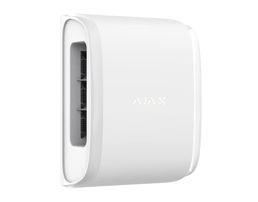 Двунаправленный уличный датчик движения штора AJAX DualCurtain Outdoor белый