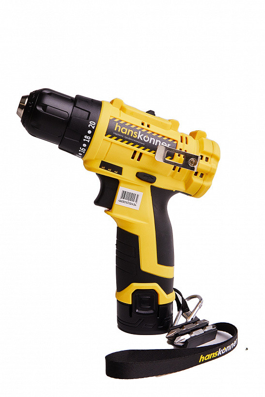 Аккумуляторный шуруповерт Hanskonner HCD1230R