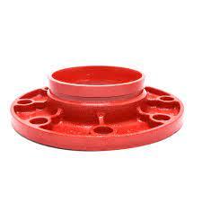 Адаптер фланцевый под муфту грувлок чугун AFC Ду50 (Дн60,3) Ру16 AFG060 DINARM, фото 1