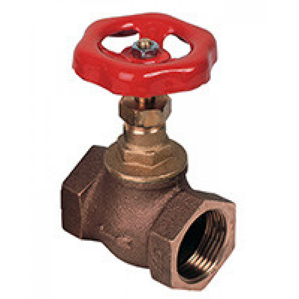 Клапан запорный латунь 15б3р Ду 25 Ру16 ВР прямой ТУ 206-3973235-01-93 Цветлит ZW20009, фото 1