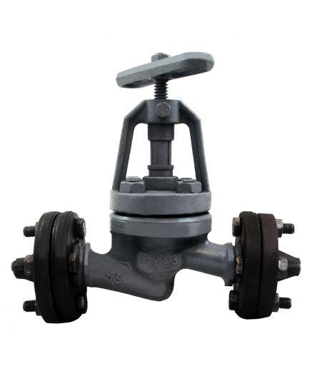 Клапан запорный чугун KV16 Ду 125 Ру16 Тмакс=300 оС фл со штурвалом сальниковый Гранвент ADL BO02B102836, фото 1