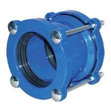 Муфта чугун соединительная Ду 200 (Дн 218-235) Ру10/16 ДРК Benarmo, фото 1