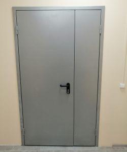 Рентгенозащитная дверь полуторная (810-1050)х2050 мм Pb 2 мм ГОСТ 9559-89 - фото 1 - id-p102226663