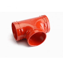 Тройник равносторонний под муфту GT грувлок