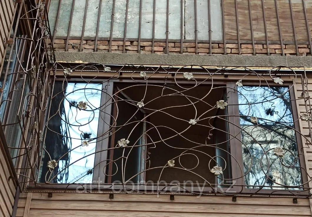 Кованые решетки на окна, фото 1