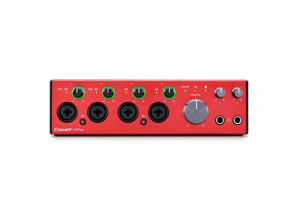 Аудиоинтерфейс Focusrite Clarett+ 4Pre - фото 1 - id-p102240134