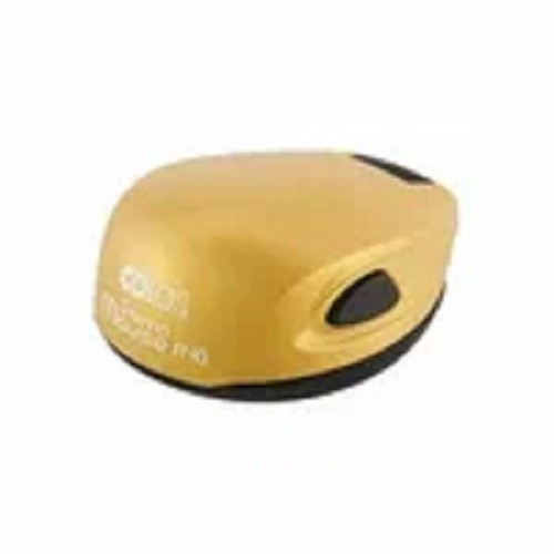 Stamp Mouse R40 оснастка для печати карманная диаметр d40 мм., золотисто-желтая