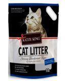 Наполнитель Katze King для кошачьих лотков, угольные шарики, 10 л