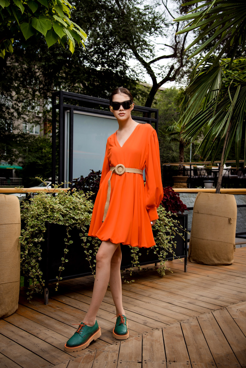 Женское платье Berrin / Цвет: Оранжевый.  Состав: Хлопок.