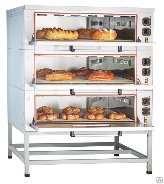 Шкаф пекарский подовый Abat ЭШП-3 электрический - фото 1 - id-p102263602