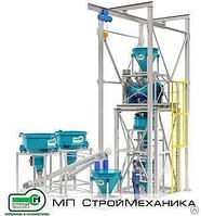 Мини-завод для производства сухих строительных смесей ТурбоМикс 300