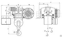 Электрический тельфер типа 13T 45626