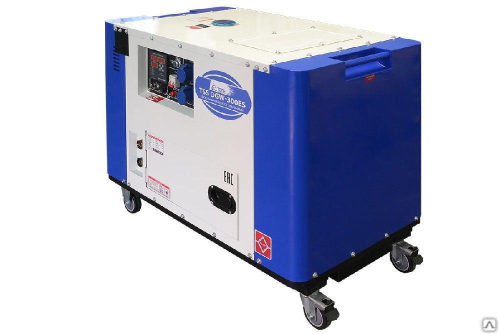 Дизельный сварочный генератор в кожухе TSS DGW-300ES - фото 1 - id-p102277553