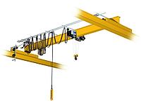 Кран мостовой однобалочный подвесной однопролётный г/п 1 т пролет 9,0 м