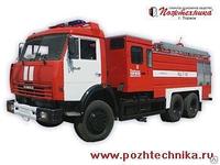 Автоцистерна пожарная АЦ-7-40 КамАЗ-53215